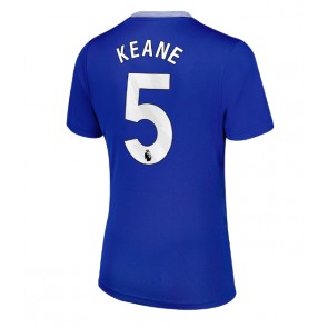 Everton Michael Keane #5 Replika Hjemmebanetrøje Dame 2024-25 Kortærmet